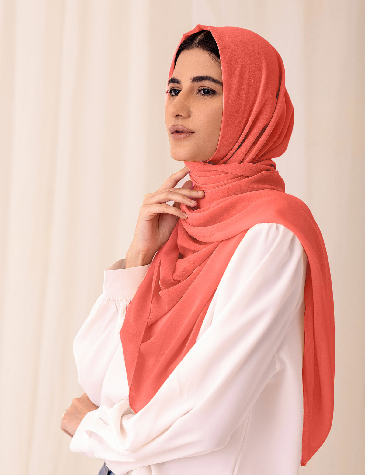 immora hijab chiffon exclusive
